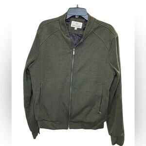New Nordstrom SOFT CLOTH LIFESTYLE ACCOM. ~ Knit Sweater Bomber Medium